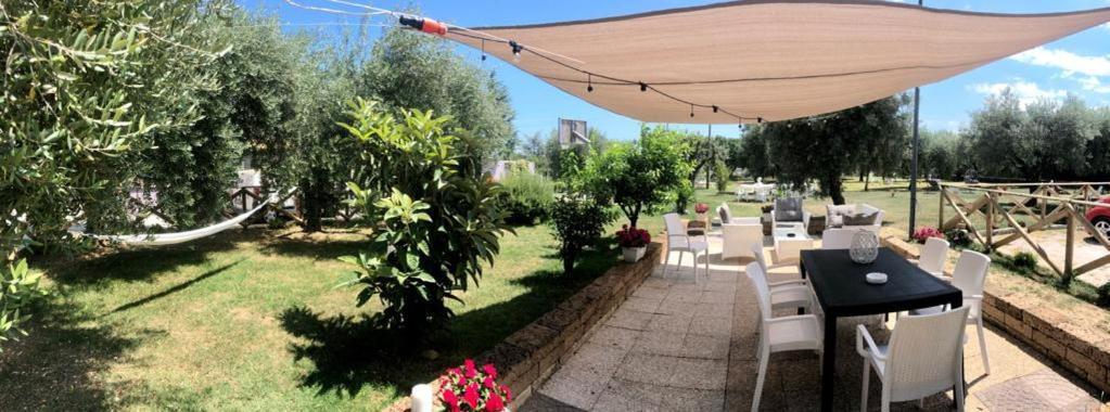 Pensione Degli Ulivi Porto SantʼElpidio Eksteriør billede